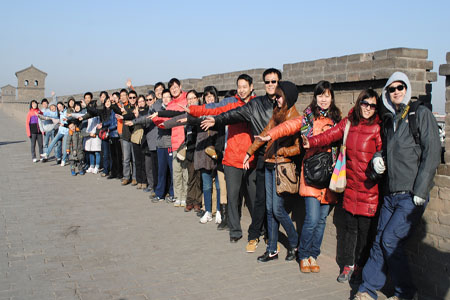 北京利达智通信息技术有限公司,举办2012年度“老员工激励活动”